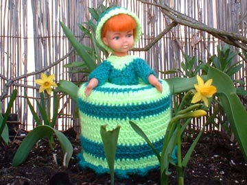 the grass is always greener at the other side of the fence. or the doll.